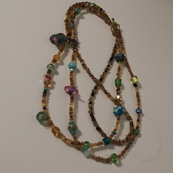 13" beaded necklace - Picture 2 of 4